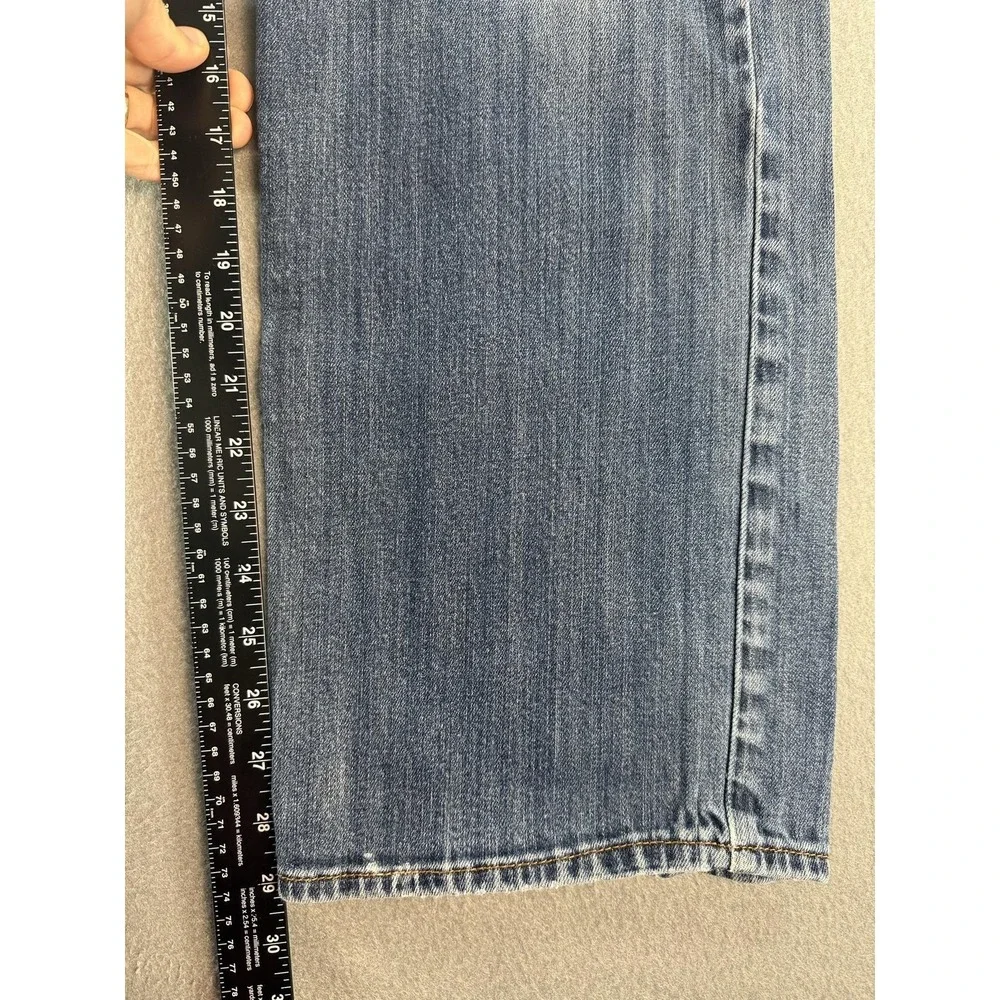 Lucky Brand 361 Vintage Straight Jeans Mens 34x30 Medium Wash Blue Denim Casual